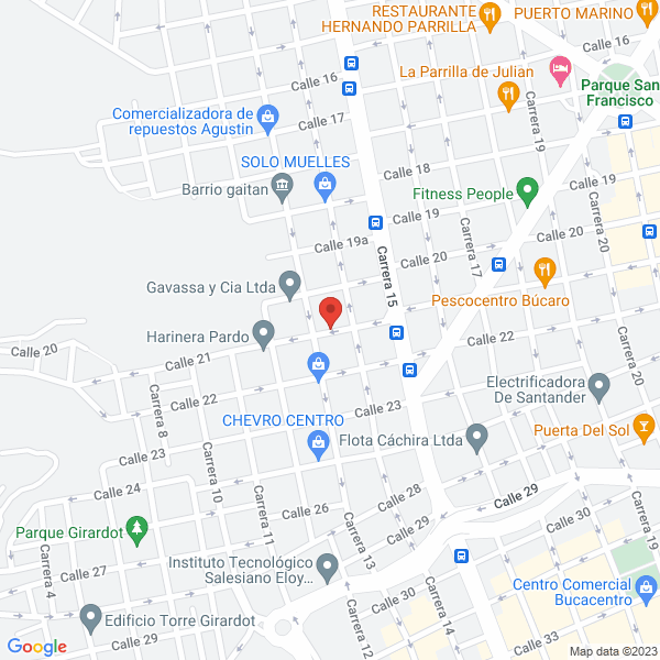 Map of Tintorería Discovery Color'S