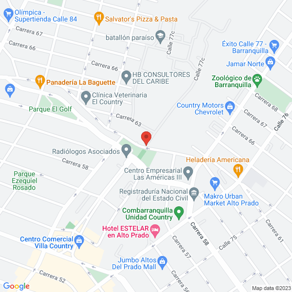 Map of Tlc Logistic Group Ltda.