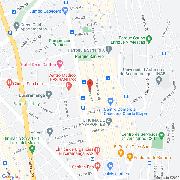 Map of Wandurraga Sánchez Edwin Antonio