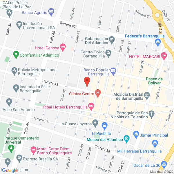 Map of Watre Ltda.