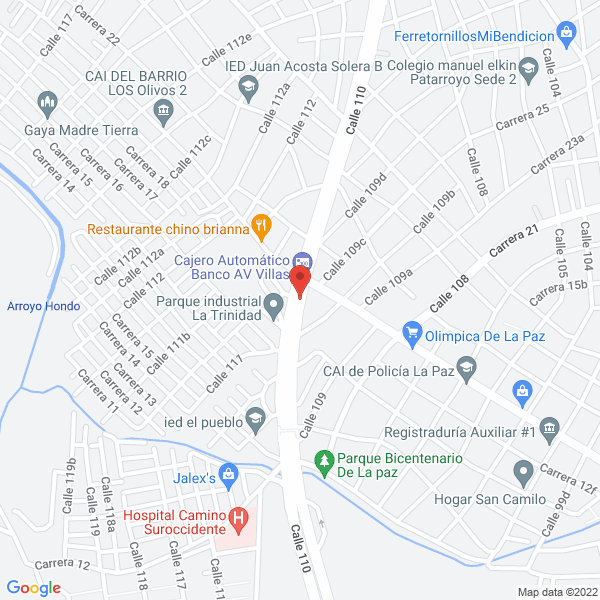 Map of Tsl Del Caribe S.A.S.