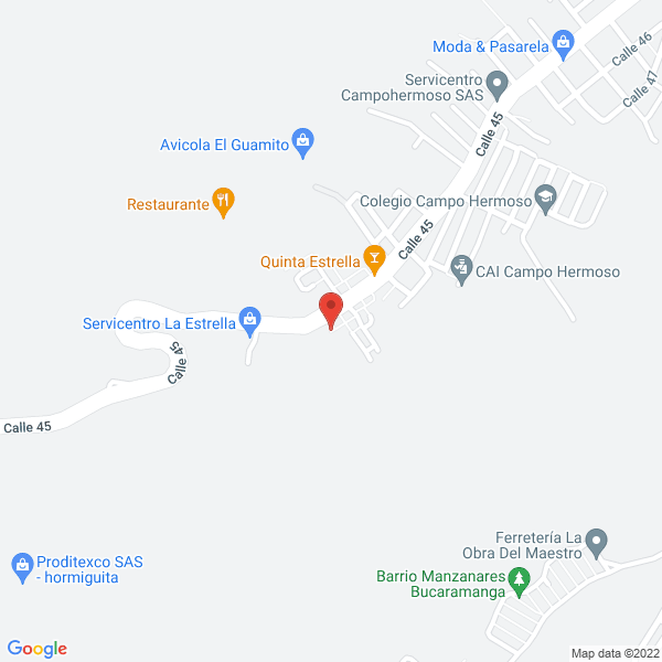 Map of Revestimiento Y Acabados Pedro Cárdenas