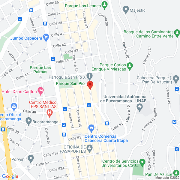 Map of Ristorante La Dolce Vita