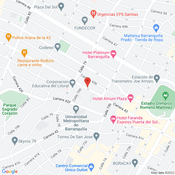 Map of Rojas Hermanos S.A.