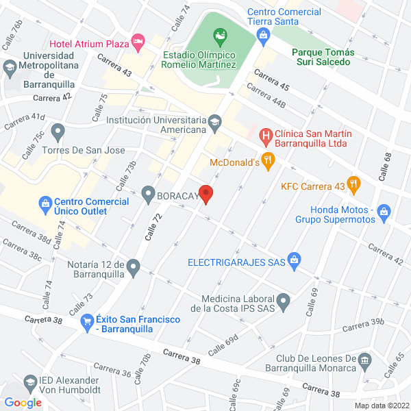 Map of Rosillo Páez Marco