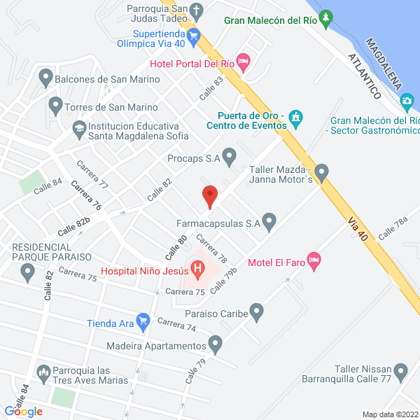 Map of Rymco S.A.