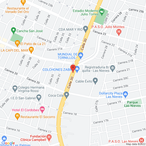 Map of Empresa De Servicios Temporales Del Caribe Colombiano