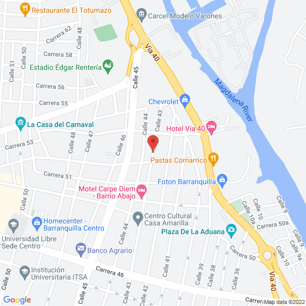 Map of Valram Ltda.
