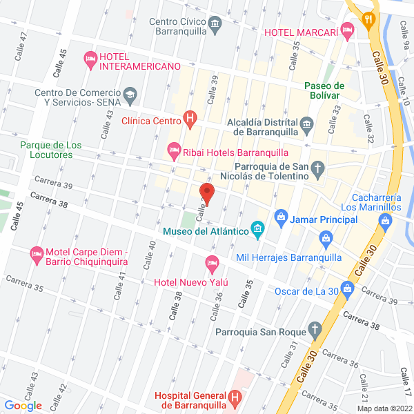 Map of Tienda Naturista El Pueblito
