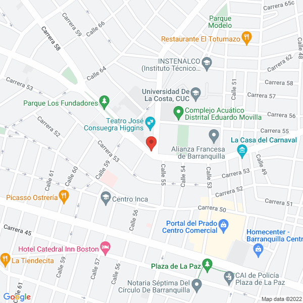 Map of Soluciones Y Suministro De La Costa Ltda.