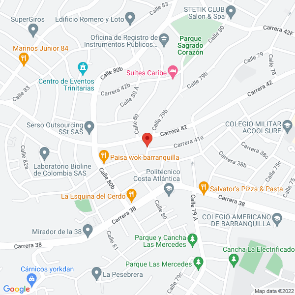 Map of Semsco S.A.S.