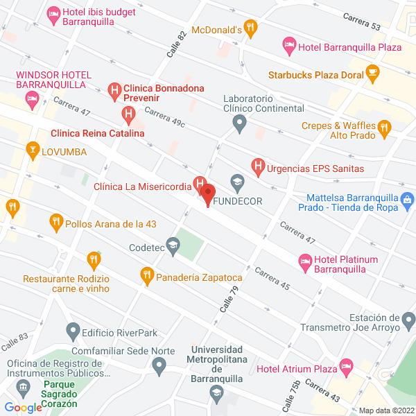 Map of Touche Estética Y Peluquería