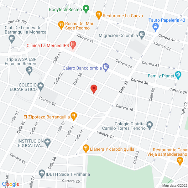 Map of Transporte Emilce Altamar