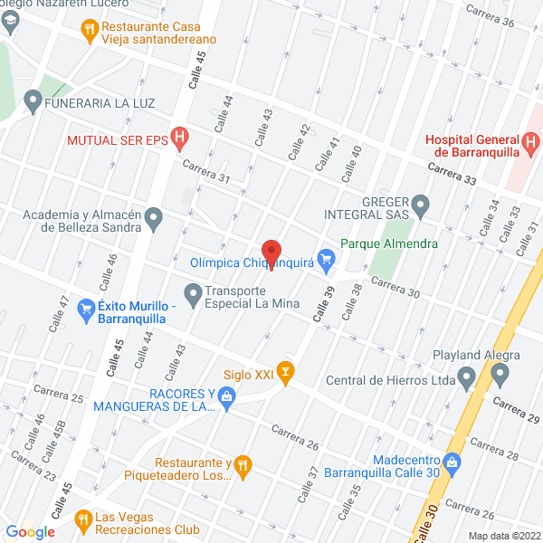 Map of Transportes Escar S.A.S.