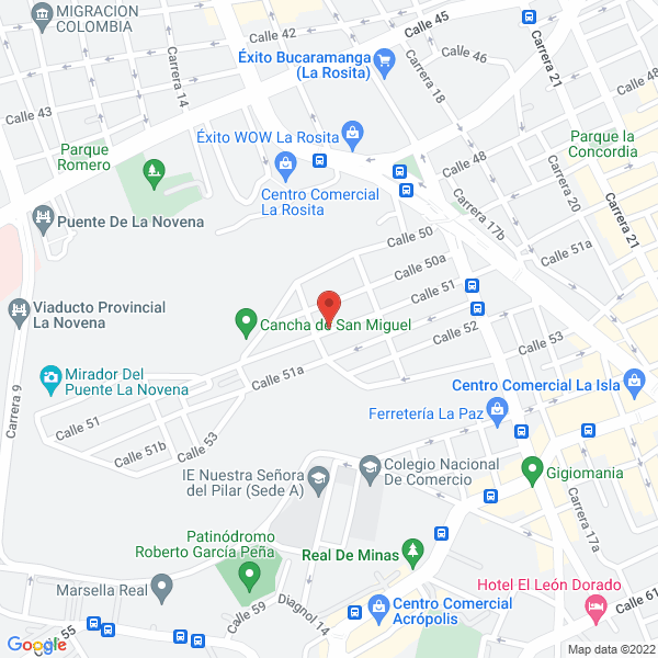 Map of Tortillera Chilangos
