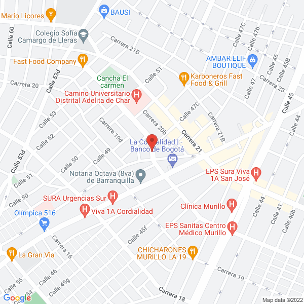 Map of Silverio En La Olla