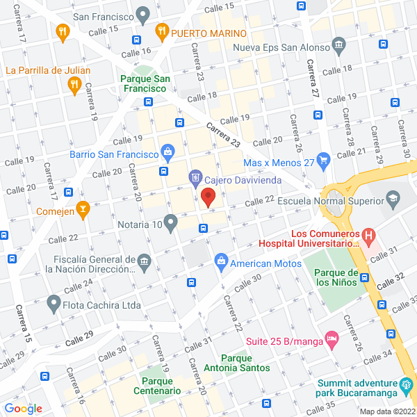 Map of Vidriería Y Marquetería La Económica