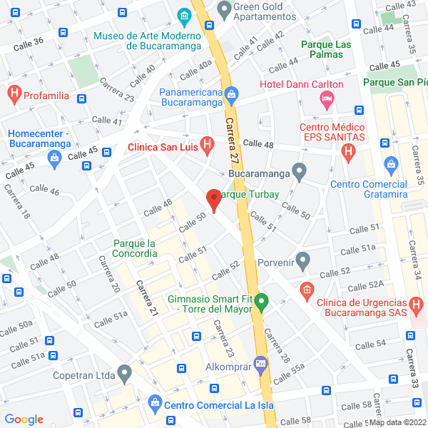 Map of Tune Up Company
