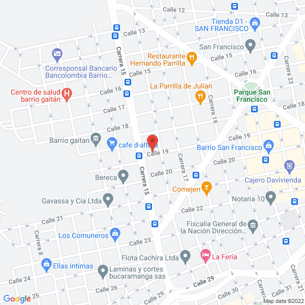 Map of Taller Industrial Indutécnica