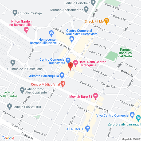 Map of Tendencias Tienda De Ropa