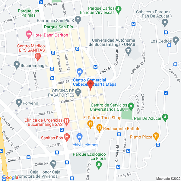 Map of Tica