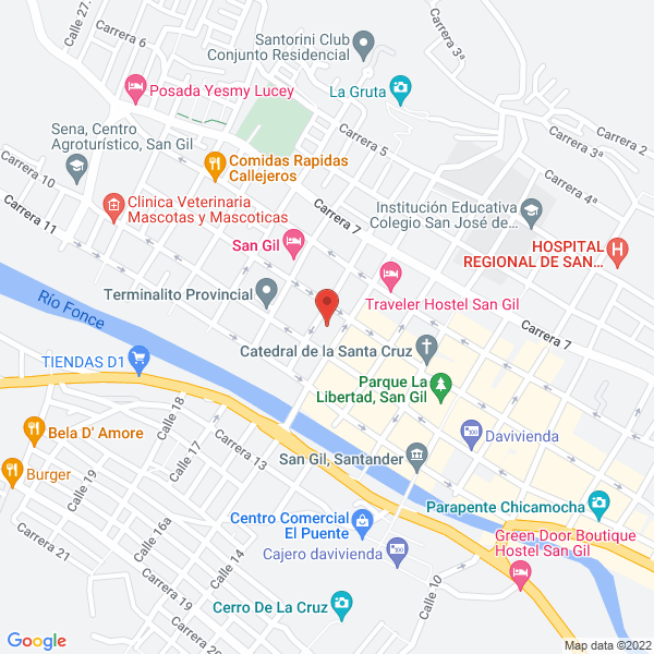 Map of Vysalud En Casa S.A.S.
