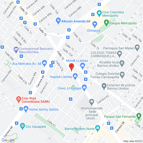 Mapa de Well Centro De Servicio