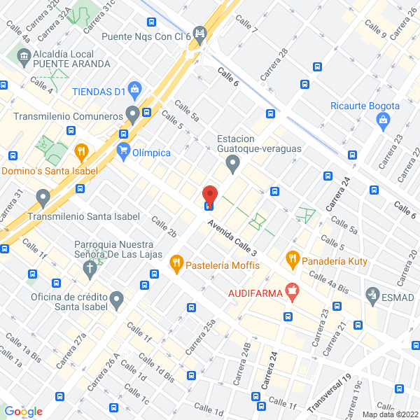 Mapa de Yuntex Ltda.