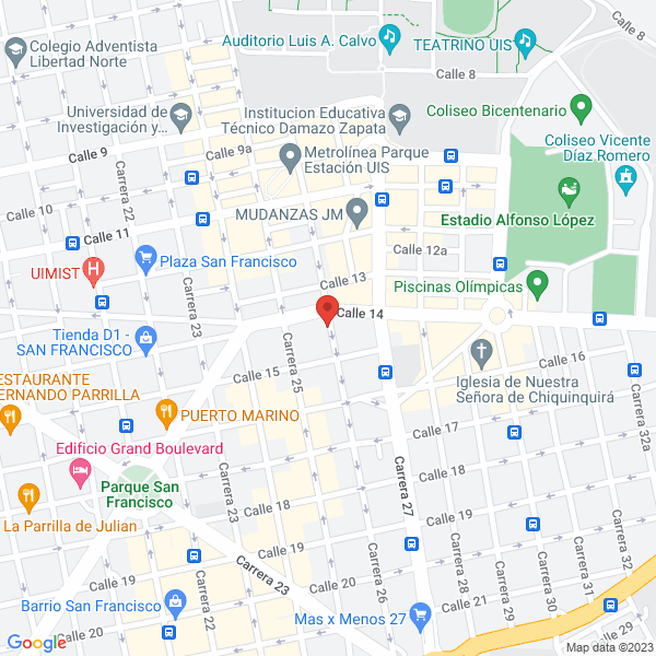 Map of Ziboject S.A.S.