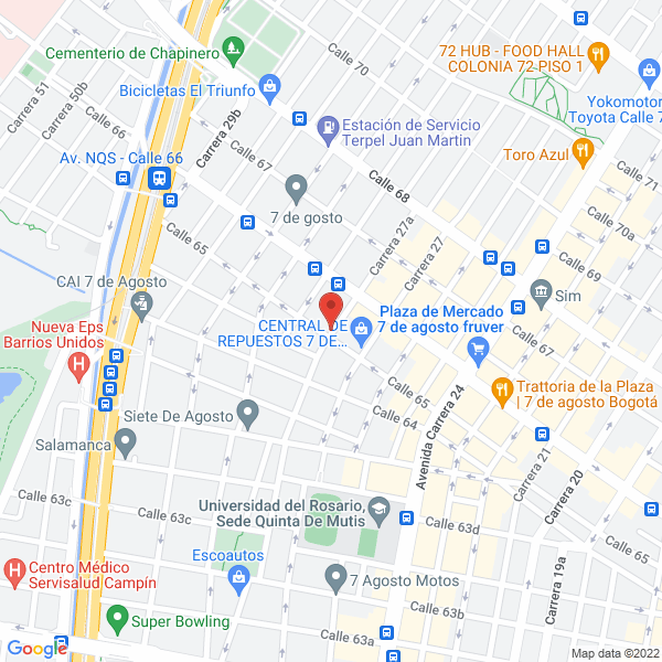 Mapa de Todo Latas Roliyer E.U.