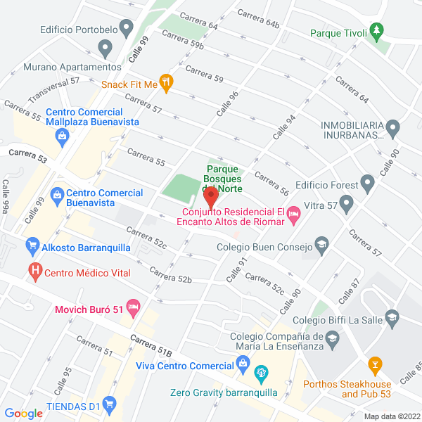 Map of Restaurante Carreta Y Paja