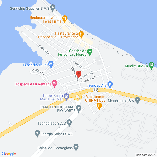 Map of Fabricación Y Montajes Aldemar Villa S.A.S.
