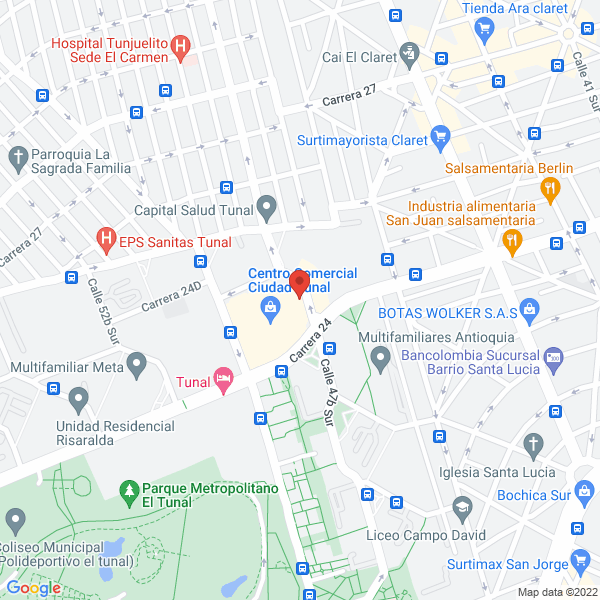 Mapa de Omnilife De Colombia