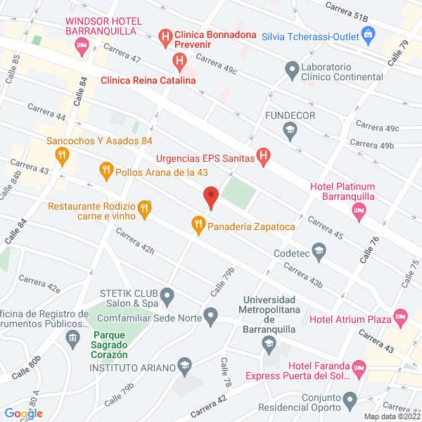 Map of Ayana Medical