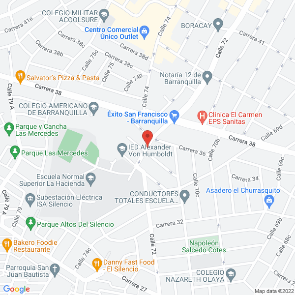 Map of Tecniservicios Cool