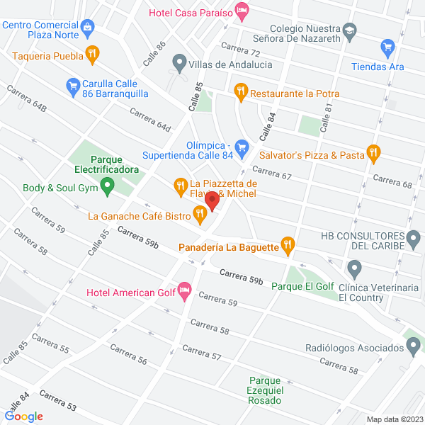 Map of La Piazzeta De Flavia Y Michel