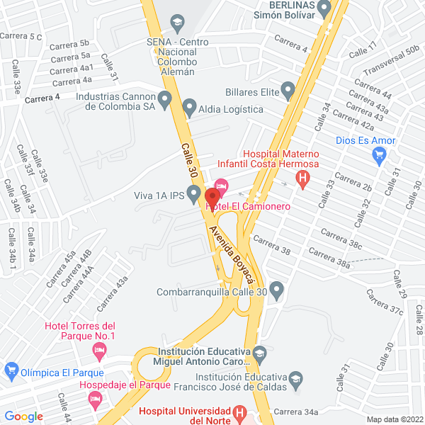 Map of Maintenance Engineering S.A.S.