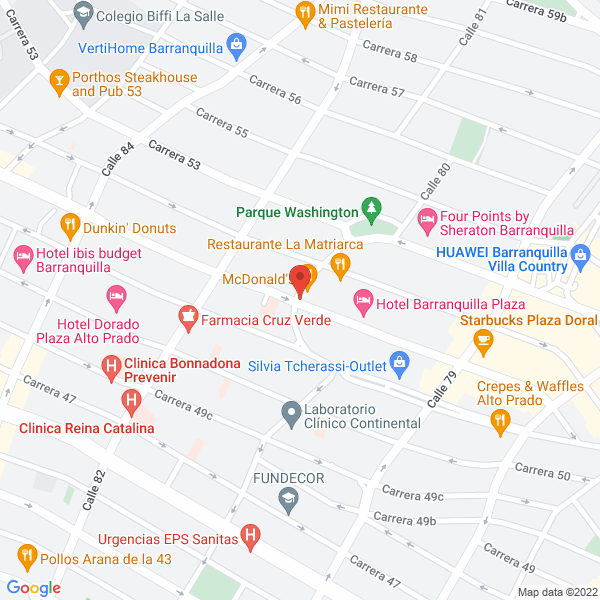 Map of Restaurante Bistro 51