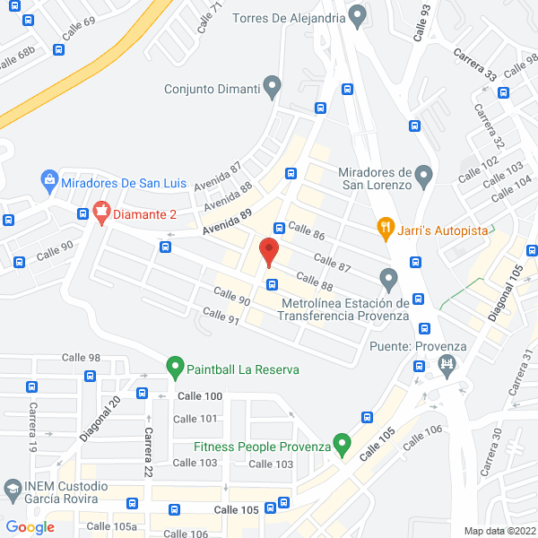 Map of Restaurante El Portal