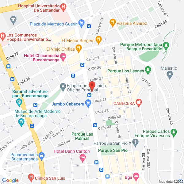 Map of Restaurante Fujiyama