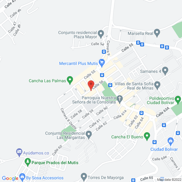 Map of Restaurante El Kaso