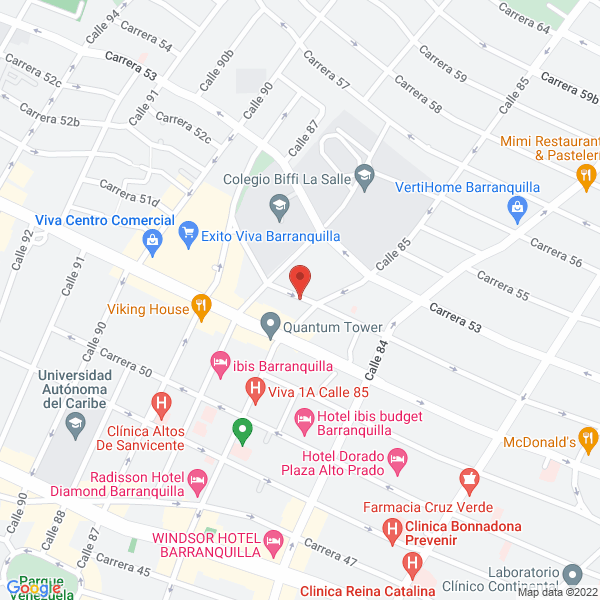 Map of Restaurante Sarab