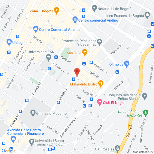Mapa de Restaurante Siuka