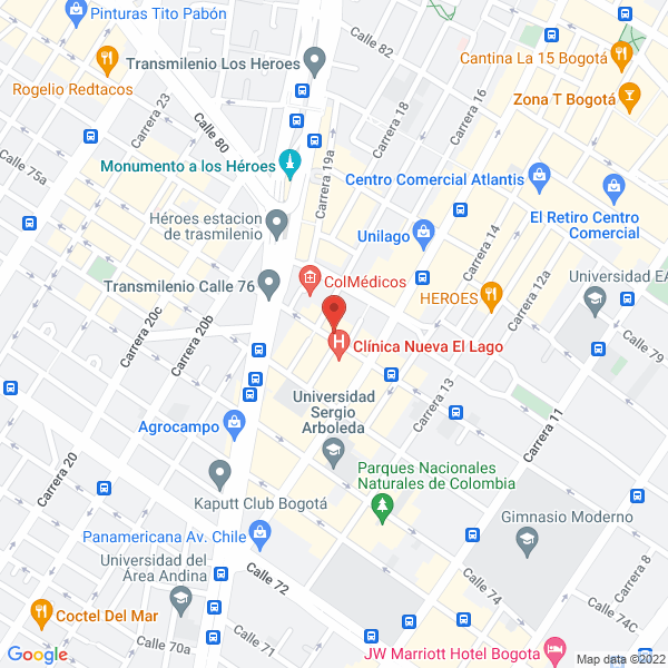 Mapa de Restaurante Sol Y Luna