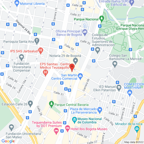 Mapa de Soluciones Y Montajes Electricos Integrales S.A.S.