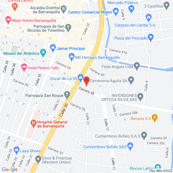 Map of Taller Lucho