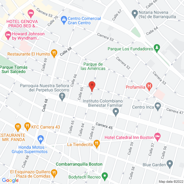 Map of Taller Velocímetro