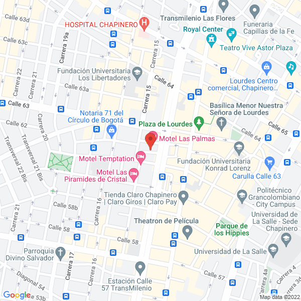 Mapa de Teatro De Marionetas Jaime Manzur