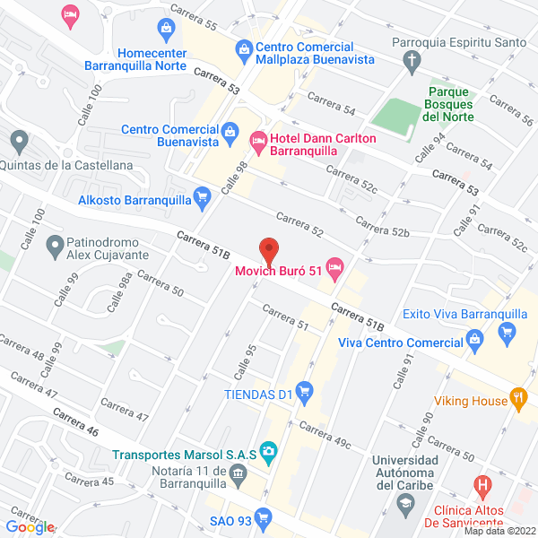 Map of Claudia Milena Velasco Melo