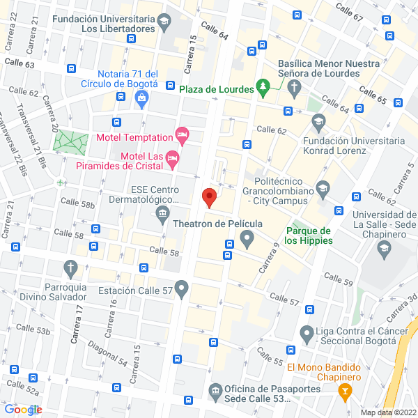 Mapa de Velco Electrónica